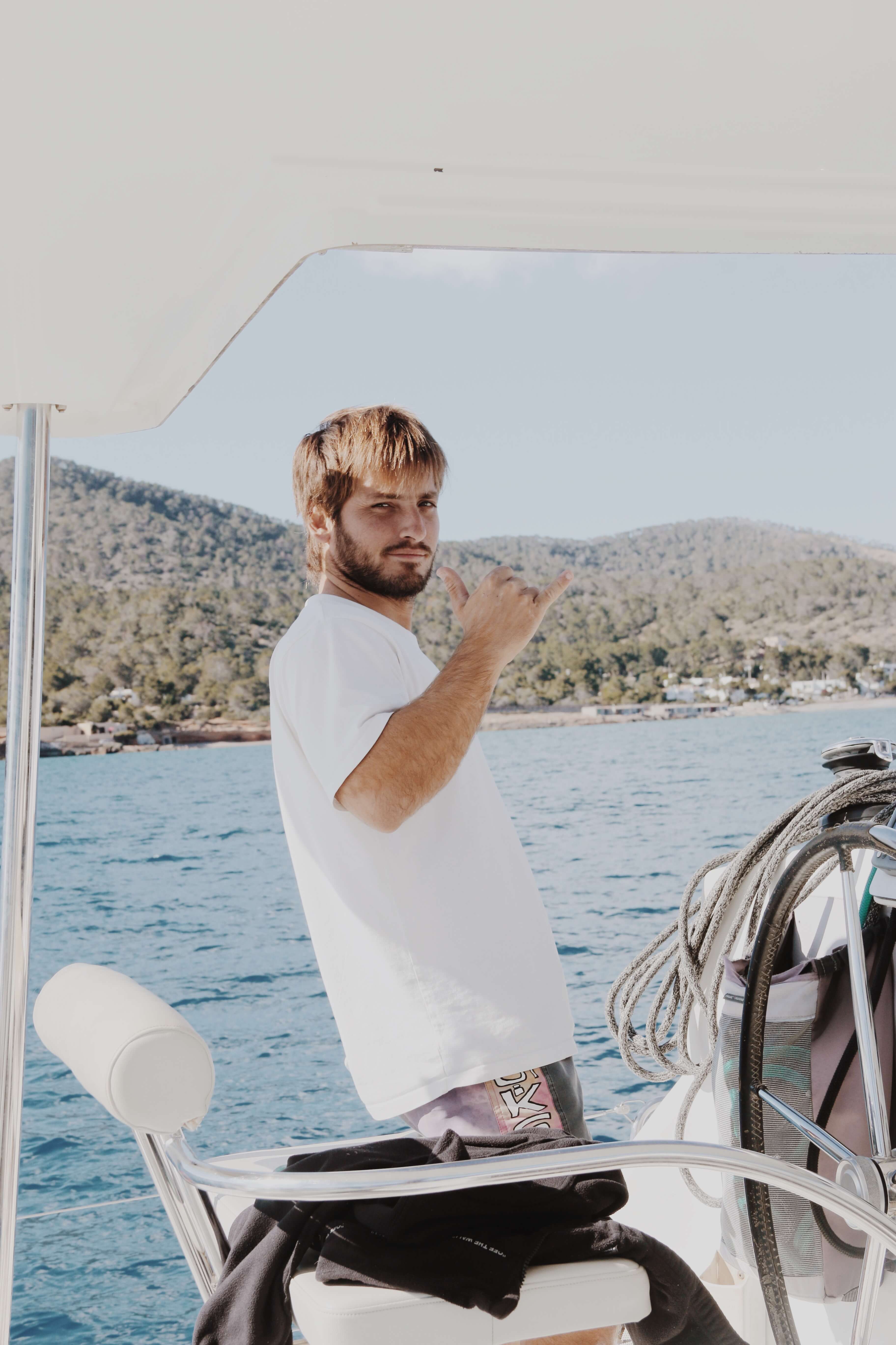 Personas en cubierta